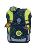 DerDieDas derdiedas Schulranzen Set 5-tlg. ErgoFlex Tiny Neon Crazy in blau