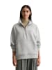 Marc O'Polo DENIM Troyer-Sweatshirt relaxed in Stone Melange