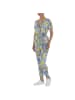 Ital-Design Jumpsuit & Zweiteiler in Blau und Gelb