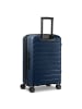 D&N Toronto 4 Rollen Trolley M 65 cm mit Dehnfalte navy