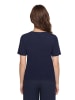 Betty Barclay Casual-Shirt mit Aufdruck in Patch Dark Blue/Brown