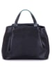 MYWALIT Handtasche Leder 28 cm black/pace