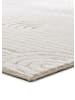 Atticgo Waschbarer Kurzflor-Teppich ESTILO in creme