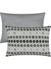 Erwin Müller Jacquard Kissenhülle 2er-Pack York in silber