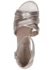 Caprice Sandalen Platin