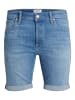JACK & JONES PLUS Regular Fit Shorts in Blue Denim 1