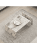 CALICOSY Couchtisch MEMO in Marmor - (W)  x (H)  x (L)  cm