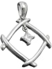 Gallay Anhänger 21x21mm Silber 925 in silber