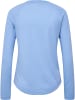 Hummel Hummel T-Shirt Raglanärmel Hmlmt Vanja Multisport Damen in PLACID BLUE