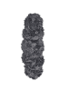 Beliani Schaffell MAMUNGARI in Grau - (W) 60 x (H) 6 x (L) 180 cm