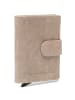 The Chesterfield Brand Prague Kreditkartenetui RFID Schutz Leder 7 cm off white