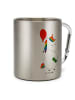 Mr. & Mrs. Panda Becher Einhorn Luftballon ohne Spruch in Silber