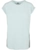 Urban Classics T-Shirt in aqua melange