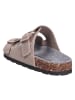 Giesswein Tieffußbett Pantolette MERINO SLIDES in beige
