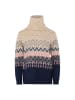 Jalene Damen Sweater in MARINE MEHRFARBIG