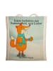 Mr. & Mrs. Panda Shopping Tasche Fuchs Keks Design mit Spruch in Weiß