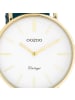Oozoo Analog-Armbanduhr Oozoo Vintage Series türkis groß (ca. 40mm)