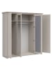 Feldmann-Wohnen Kleiderschrank Anga Kaschmir / Spiegel 209,5 / 61 / 216cm