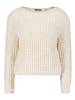 Zero  Sommerpullover mit U-Boot Ausschnitt in Eggnog