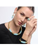 Luxenter Ring mit 18-karätiger Gelbgold-Finish und blauem Harz – Rawil