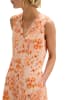 Marc O'Polo Leinenkleid shaped in Medium Orange