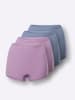 WITT WEIDEN Panty in 2x orchidee + 2x taubenblau