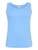 KAFFE curve Jerseytop KCcarina Tight fit in Vista Blue