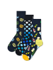 Happy Socks Socken 3er Pack in Beer & Pretzel