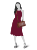 SPIKES & SPARROW Handtasche echt Leder in cognac