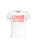 cavalli CLASS Weiß Baumwolle Herren T-Shirt