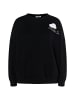 myMo Damen Sweatshirt Mit Applikation in Schwarz