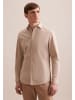 Seidensticker Casual Hemd Slim in Beige