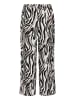 Cream Casual Hose CRBellis Loose fit in Black White Animal