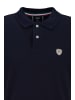 19V69 Italia by Versace Poloshirt Emilio Shield in blau