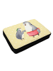 Mr. & Mrs. Panda Etui Pinguin mit Kind ohne Spruch in Gelb Pastell