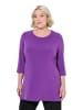 Ulla Popken Longshirt in klassisch lila