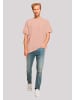 F4NT4STIC Heavy Oversize T-Shirt Oversize Escape Discover the World Town in amber