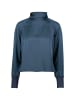 Zero  Satinbluse mit Stehkragen in 8599