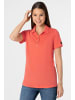 super.natural Merino Poloshirt in orange