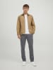 Jack & Jones Chino Hose in Grey Melange