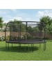 SONGMICS Trampolin Saul in Schwarz - Ø427 cm