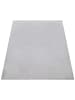 KADIMA DESIGN Hochflor Teppich Unifarben schmutzabweisend in Grau