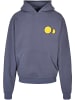 Merchcode Hoodie "Lemon Party Oversized Hoody" in Blau