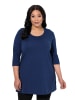 Ulla Popken Longshirt in tintenblau