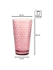 Ritzenhoff & Breker 6er Set Longdrinkgläser Favo 400 ml in Berry