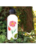 Mr. & Mrs. Panda Kindertrinkflasche Blume HageRundunge ohne Spruch in Weiß