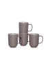 Ritzenhoff & Breker 4er Set Kaffeebecher Jasper in Taupe 285 ml