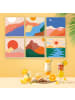 ARTNANAS Mini Malen nach Zahlen 6er Set-"Sonnenuntergang"
