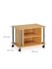 relaxdays TV Tisch in Holzoptik - (B)60 x (H)45 x (T)40 cm