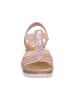 rieker Keilsandalette in rosa